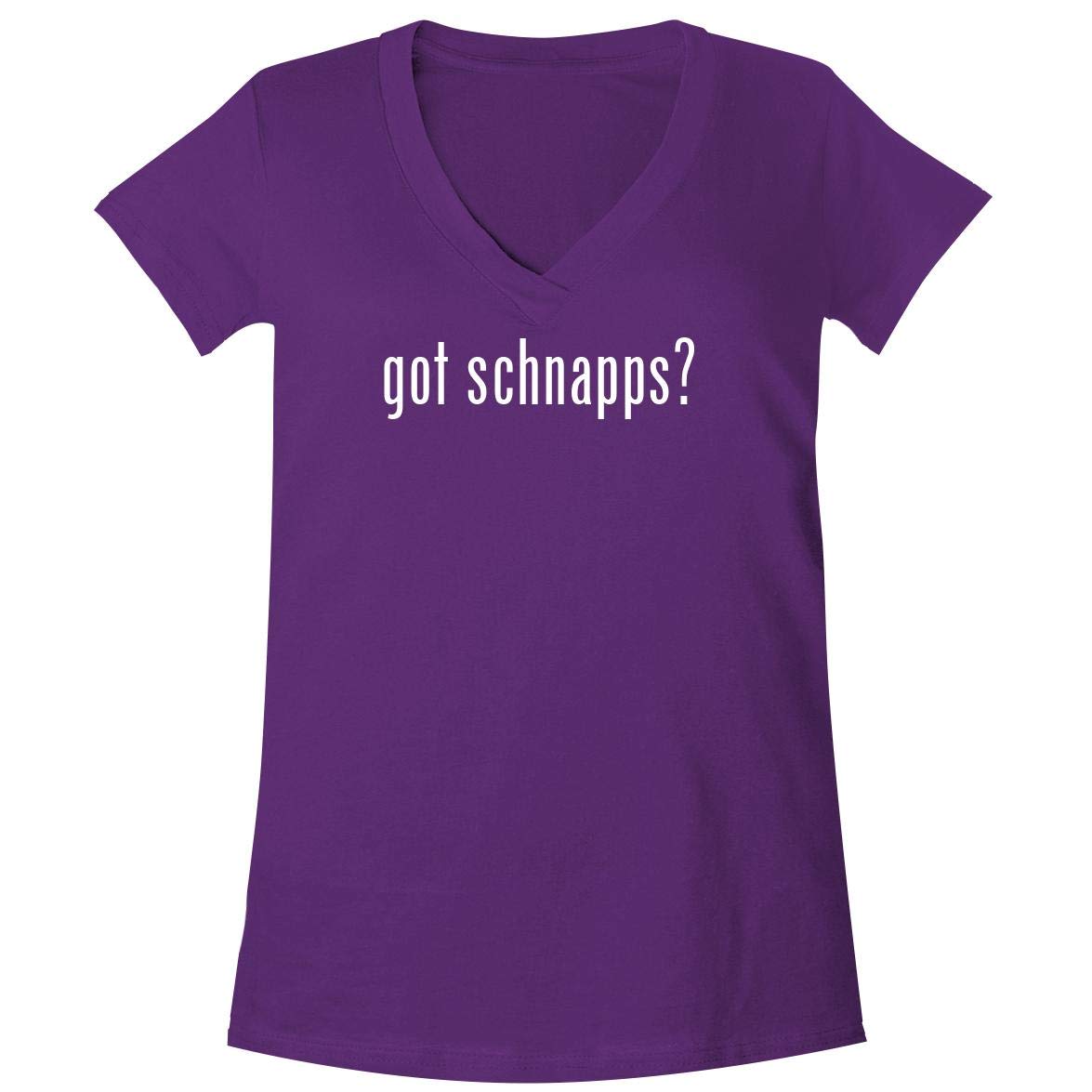 The Town Butler got Schnapps? - A Soft & Comfortable Women's V-Neck T-Shirt