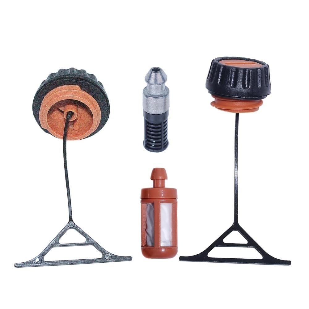 Evita fugas en tu motosierra con este kit de tapa y filtro de combustible para modelos 023 y 026