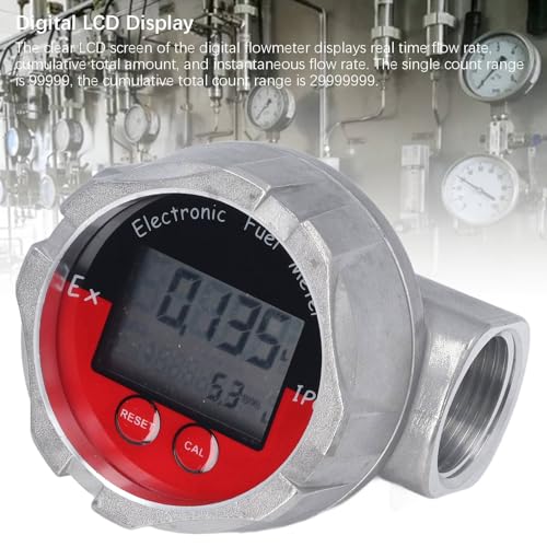 Débitmètre Numérique de 1 Pouce pour Eau Compteur de Débit Haute Pression 20 MPa - 7
