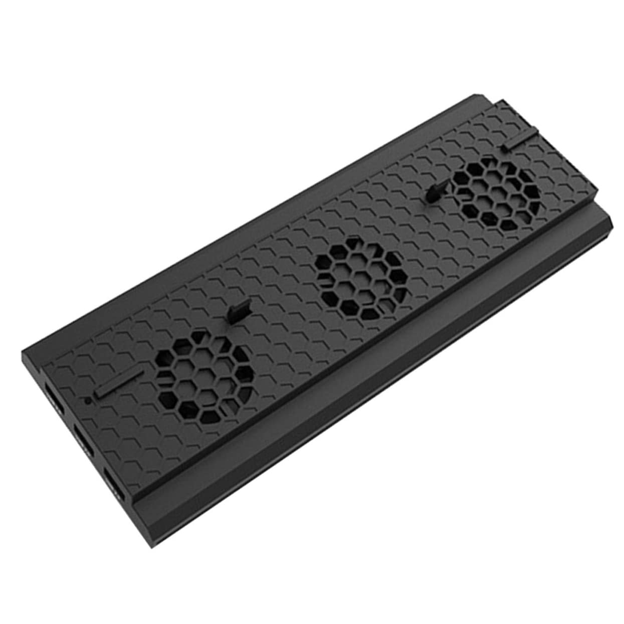 Soporte Vertical de Refrigeración para Consola de One Ventilador Triple con USB Control de Temperatura y Barra de Luz Compatible con Xbox One X para Gamers