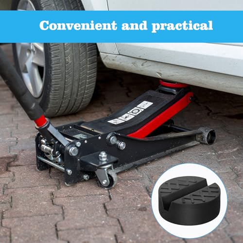 Wagenheber Gummiauflage,Gummiauflage Wagenheber,Wagenheber Auflage,Wagenheber-Gummiauflage,Universelle Gummipuffer,Mit Rillen Und Waffeloberfläche Kann,Fur Wagenheber Und Hebebühnen Rangierwagenheber
