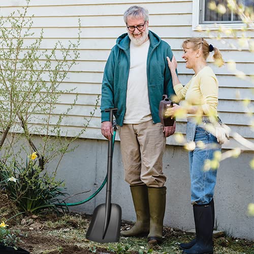 AutoGo 雪かきスコップ 車載スコップ スノーショベル 4段階調節 伸縮式 組み立て式 アルミ合金 折りたたみ スノーショベル 除雪スコップ スノーダンプ 軽量 多機能シャベル 雪かき（除雪/園芸/車載/作業） 収納バッグ付き 9枚目