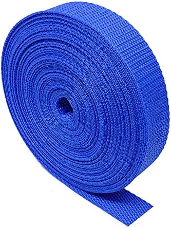 Cinghia In Nylon Rigida 10 Metri X 40mm - Per Zaini, Borse, Cucito E Fai Da Te | Nero