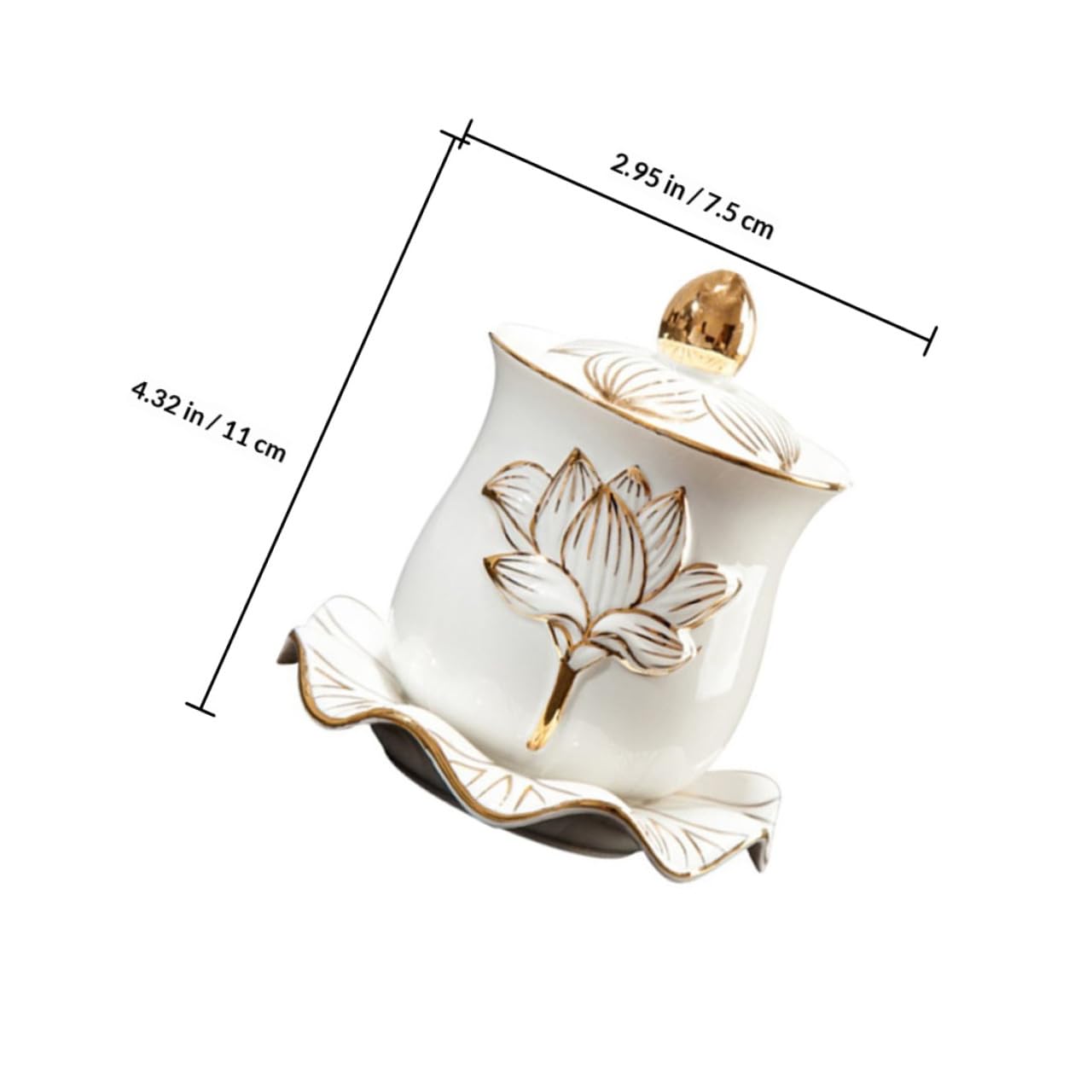 in per Acqua e Fiori Fiore di Loto in Beige Rituale per Offerte Buddiste per Decorazione Domestica