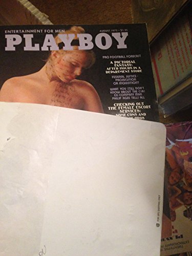 Playboy Magazine / August, 1975 - Lillian Muller, Philip Agee Interview, John Updike
