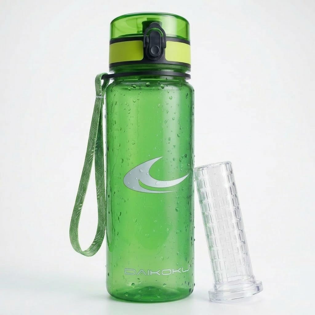 DAIKOKU Sports Water Bottle, Size 750 ml, BPA-Free, Yellow