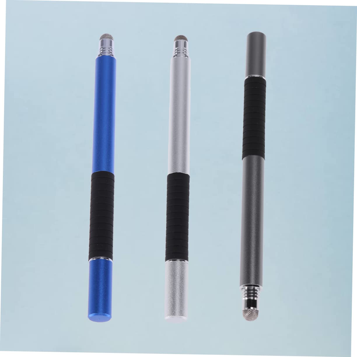Uonlytech 2 Set Di Penna Stilo Universale Per Tablet E Smartphone Penna Capacitiva A Punta Fine in Metallo Strumento Di Scrittura Per Schermo 3 Pezzi * 2