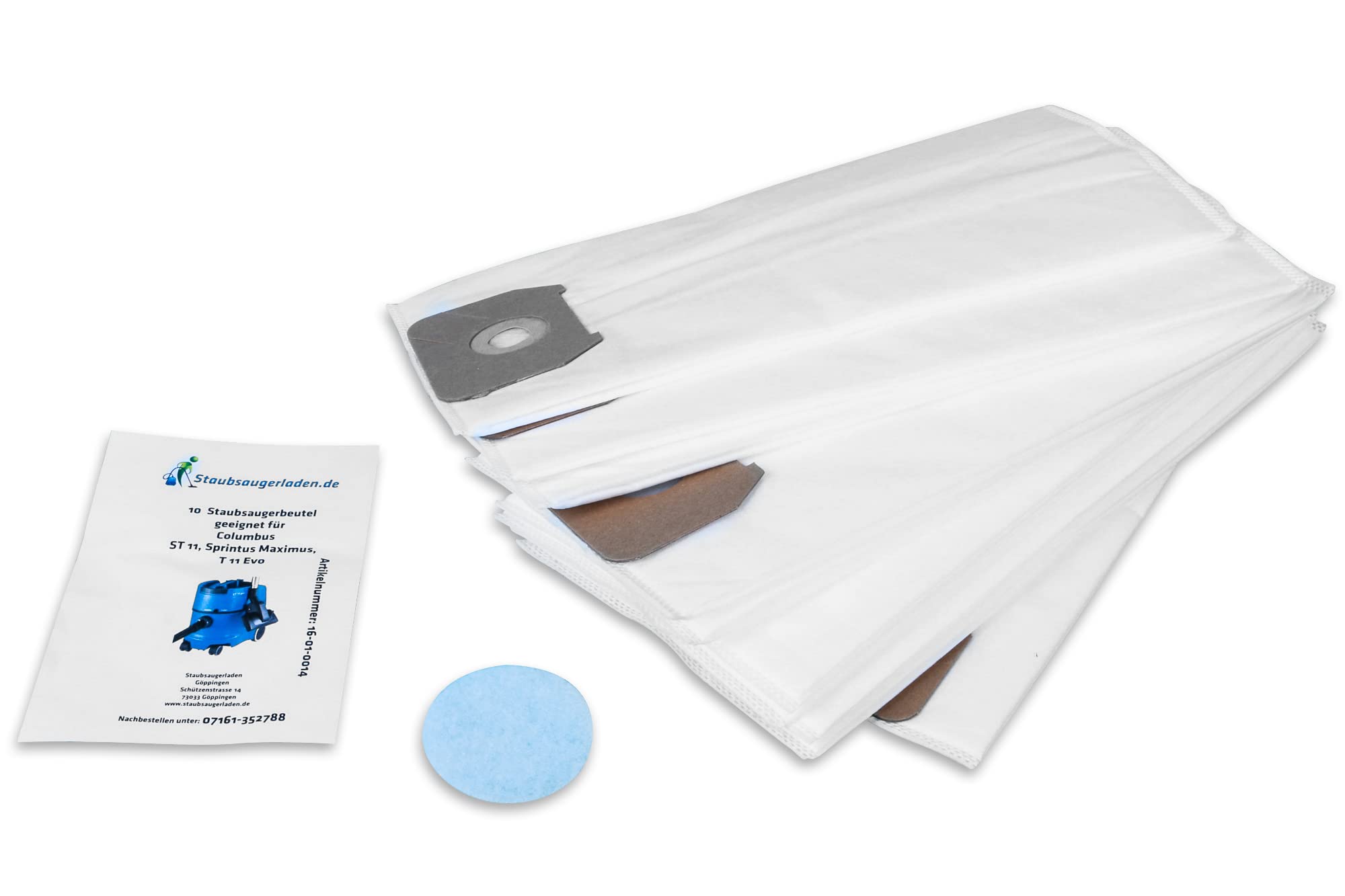 Sacchetti Aspirapolvere 10 Adatti Per Columbus ST7 - UK Sacchetto Aspirapolvere Universale