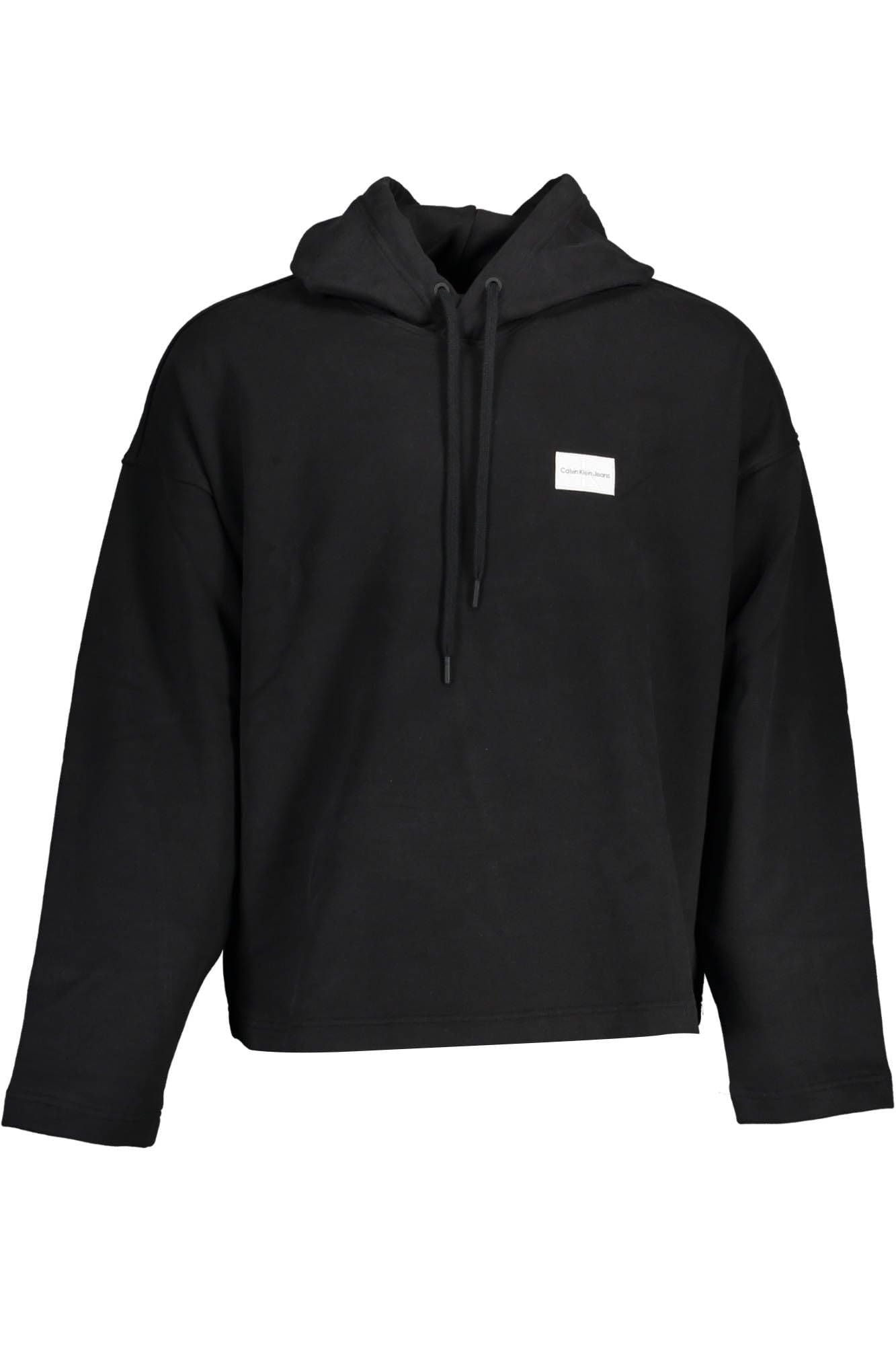 Pull en coton noir Calvin Klein M vêtement de marque col rond classique - 3