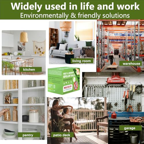 mouse repellent pouchesrodent repellent balls with natural peppermint oil long-lasting indoor