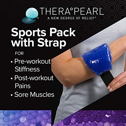 TheraPearl-14070 Color Changing Reusable Hot Cold Pack with Strap, Sports Size Ice Pack with Gel Beads, 11" x 4.5" - Thumbnail 4