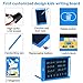 PROGRACE LCD Writing Tablet for Kids Learning Writing Board Magnetic Erase Writing Pad Smart Doodle Drawing Board for Boys Home School Office Portable Electronic Digital Handwriting Pad 8.5