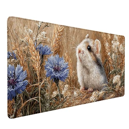 Cadeau femme tapis de souris format géant avec design original pour sublimer un bureau