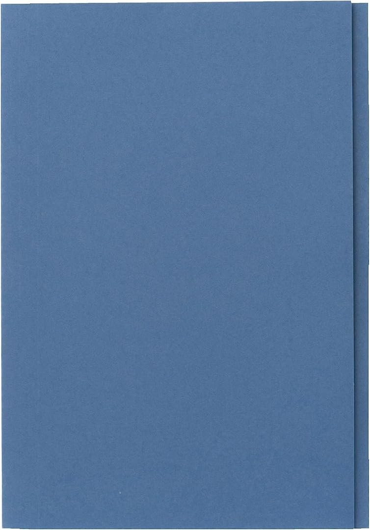 Guildhall Square Cut Folders manilla Blue, 100 Pezzi