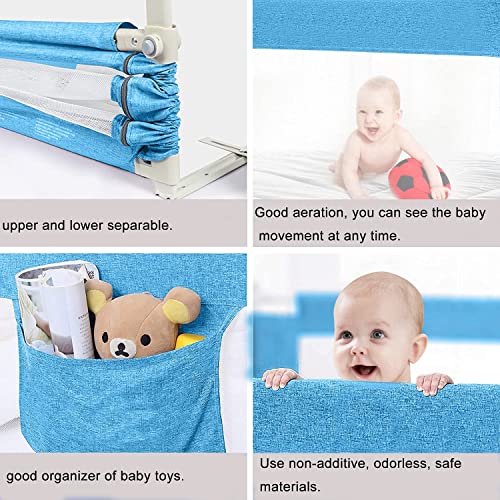 Melafa365 Bed Rails For Toddlers,Upgrade Baby Bed Rail Guard Height Adjustable Specially Designed For Twin, Full, Queen, King Size #TOP4