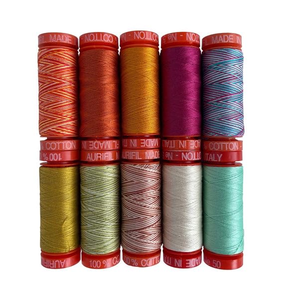Fil coton égyptien Aaronica Cole pour éviter les fils qui cassent en broderie et couture