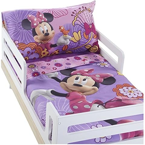 Disney Minnie's Fluttery Friends Toddler Bedding Set Cover