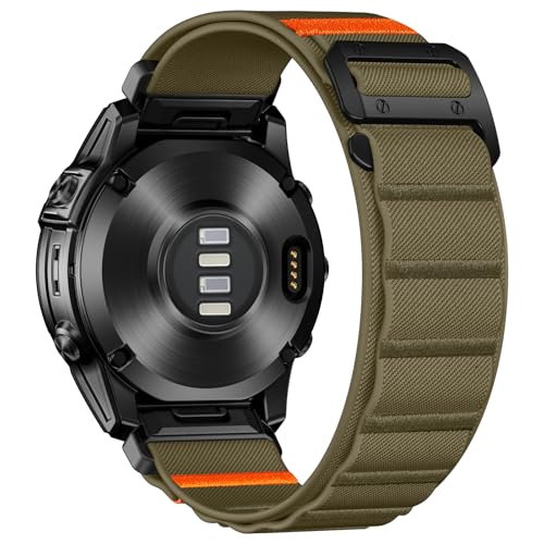 Image of Bandletic Compatible with Garmin Fenix 8 51mm Band - 26mm Quick Fit Soft Stretchy Loop Bands with G-Hook for Fenix 7X 6X Pro /5X Plus /3 /3 HR /Instinct 2X Solar 3 50mm /Enduro /Quatix 6X /Tactix /Epix Pro 2