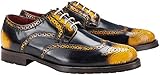  Wellensteyn Schuhe Donhurst farbig poliertes Leder (43, gelb scharz)