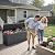 Flamaker Outdoor Storage Box 85 Gallon Resin Waterproof Deck Box with Wood Texture Large Storage Bin for Patio Cushions, (Grey)