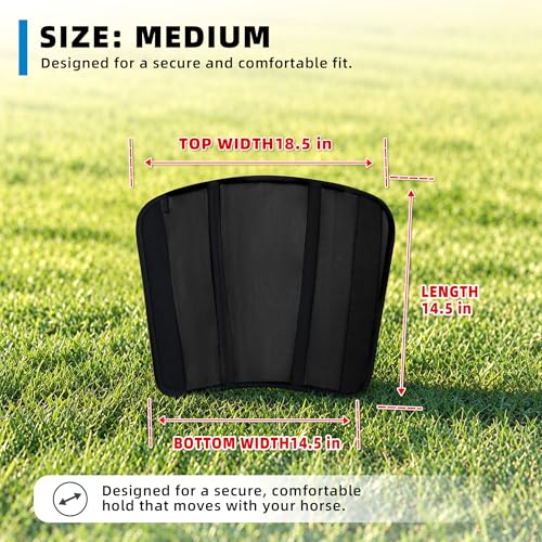 Fly Boots for Horses Set of 4, Breathable Mesh Horse Fly Boots with Support Stays, Adjustable Hook and Loop Closure, Helps Reduce Fly Bites & Stomping, Horse Leg Wraps for Pasture Turnout - Image 5