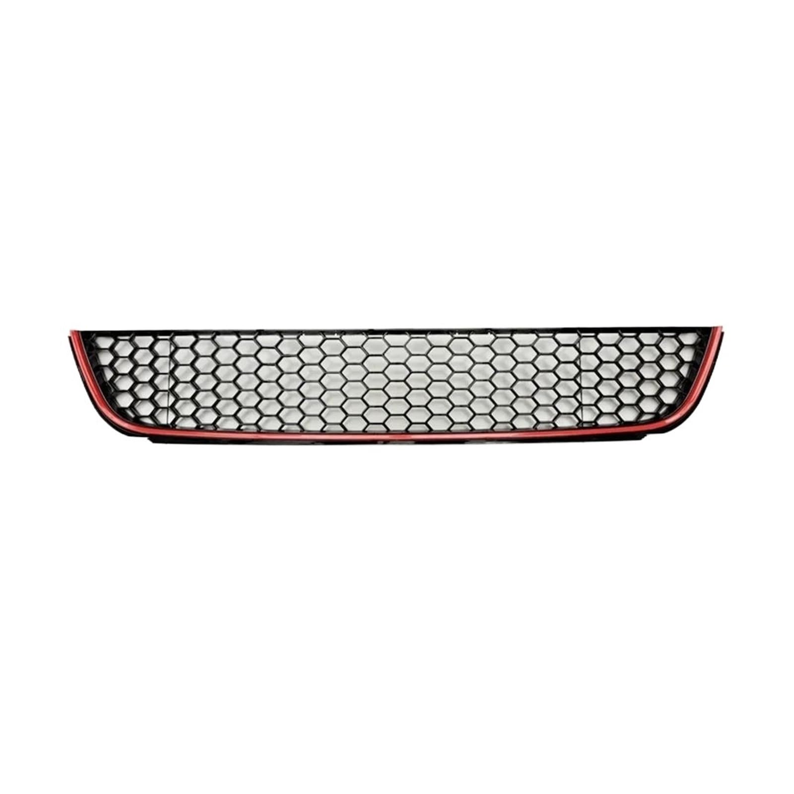 Front Kidney Grille For VW For Golf 6 MK6 2009-2013 Car Front Bumper Grille Honeycomb Hex Mesh Lower Grill Automotive Grilles(Red Line)