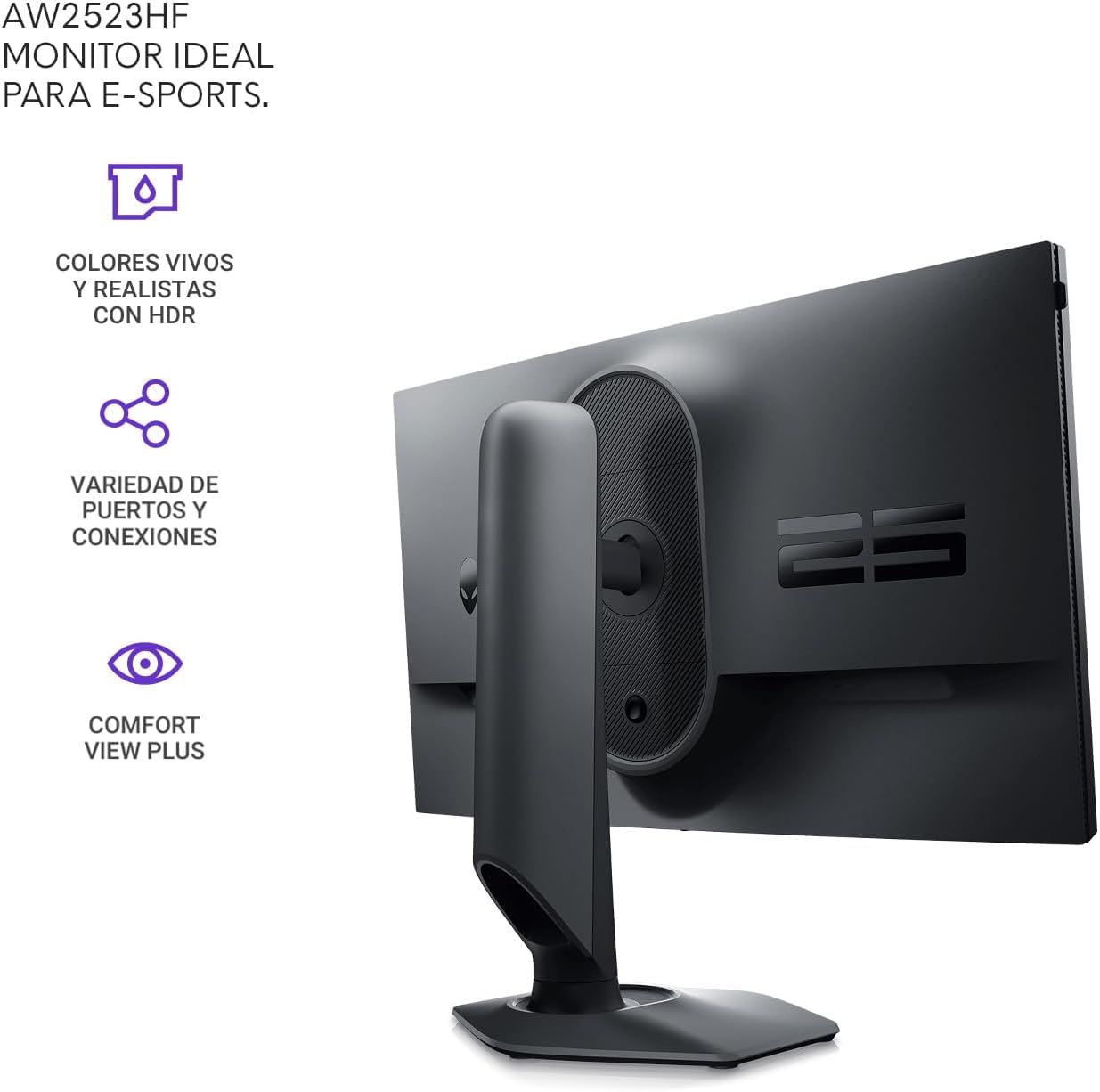 ディスプレイ・モニター本体 ALIENWARE AW2523hf 360hz Amazon.com: Alienware - AW2523HF 24.5