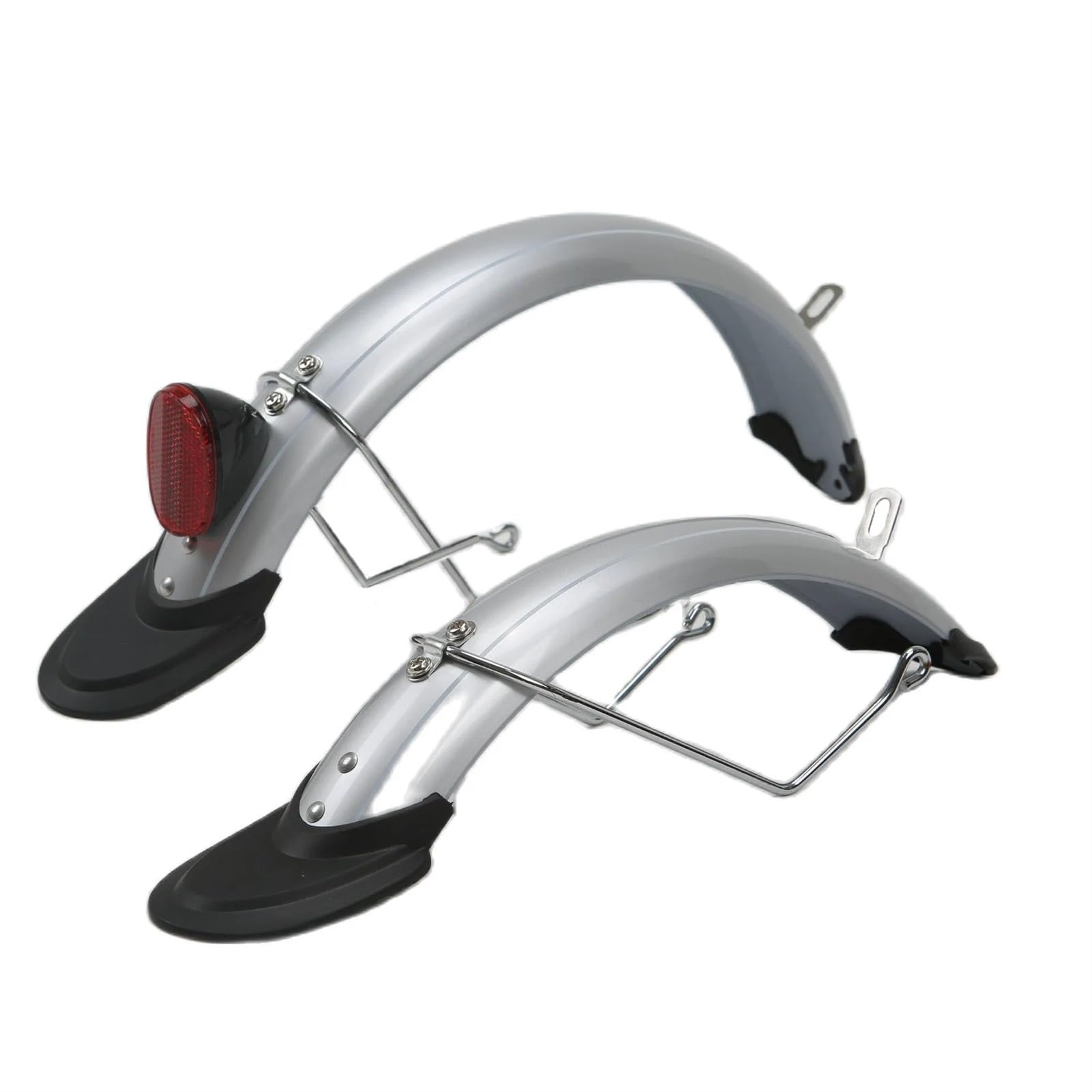 Błotnik rowerowy elektryczny Face All inclusive 14-calowy składany błotnik rowerowy firmy Rain Błotniki rowerowe(Black No reflector)