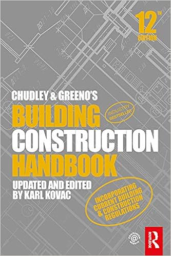 Chudley and Greeno's Building Construction Handbook book cover