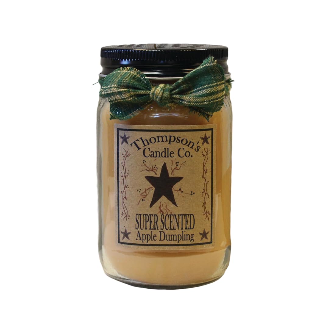 Thompson's Candle Co. Świeca w słoiku Mason, 355 ml czarna 43203-17881