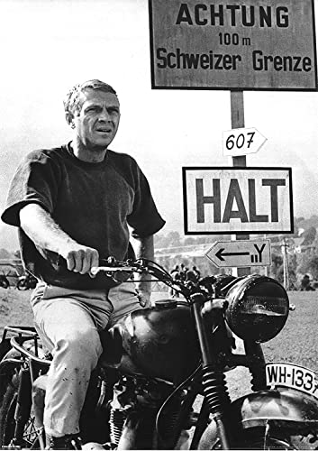 Steve McQueen: Chaînes entourées (1962) | Affiche de film [59 x 84 cm]