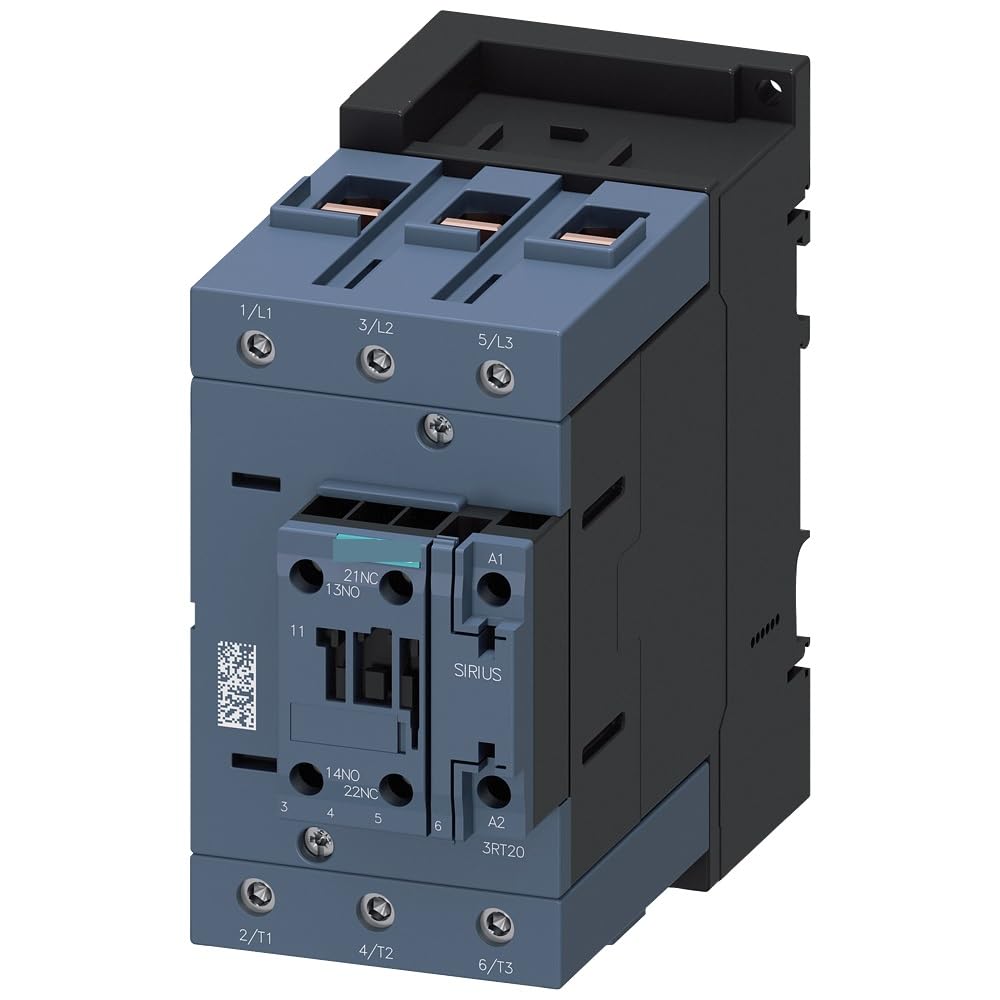 YFHGULBTK Contactor AC-1 140 A/690 V/40 °C S3 3-Pole 220V AC/50Hz 240V/60Hz 1 NO + NC Box Terminal/Screw Terminal