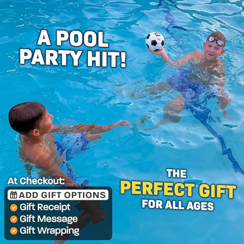 Aqua Dive Pool Ball - 6in Underwater Soccer Pool Game for Kids & Teens by Refresh Sports - Used condition - Image 6