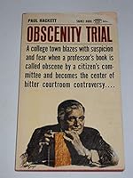 Obscenity trial (Signet Books) B0007GU7PA Book Cover