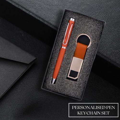 Image of Personalized Pen & Personalized Keychain With Name, Best For Gifting, Diwali Gift, Corporate Gift, Teacher's Day Gift, Gift for Boyfriend, Event Gift Gifts for Men Special Unique
