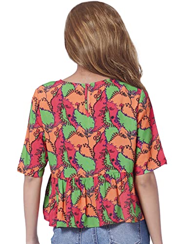 Image of Only Women's Rayon Blend Regular Fit Top