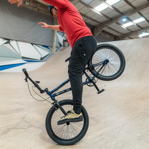 Symbol Freestyle BMX-Fahrrad, 20 Zoll, Marineblau, Blau, 46
