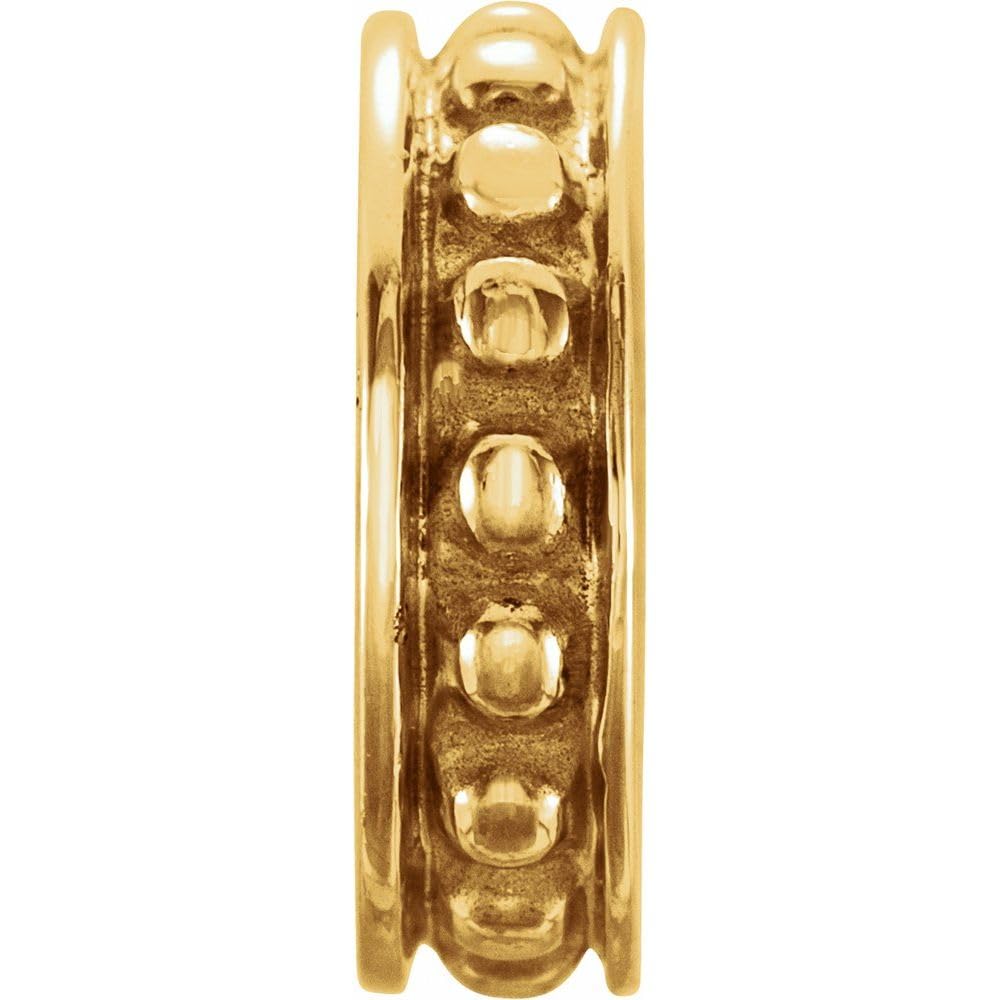 Nickel-Plated 3.5mm EZ-Crimp Ends - Pack of 10 Stringing Finished Finding Component Fine Jewelry for Women Gifts for Her