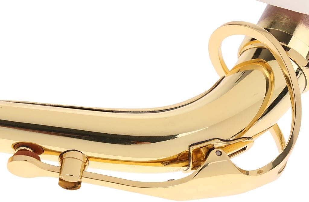 Ebアルトサックスパーツ用真鍮サックスネック, ゴールド24.5, \