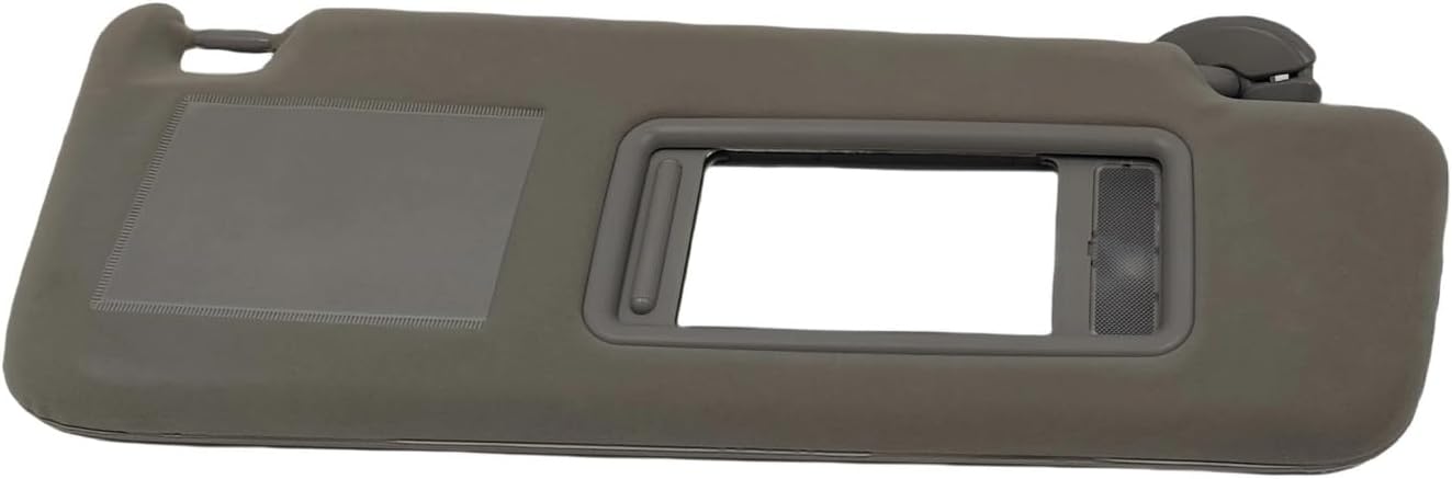 Car Sunvisor for Toyota for Land for Cruiser J12 for Prado 2002-2009 Left Driver Right Passenger with Lamp Sun Visor(Titanium Right and Left)
