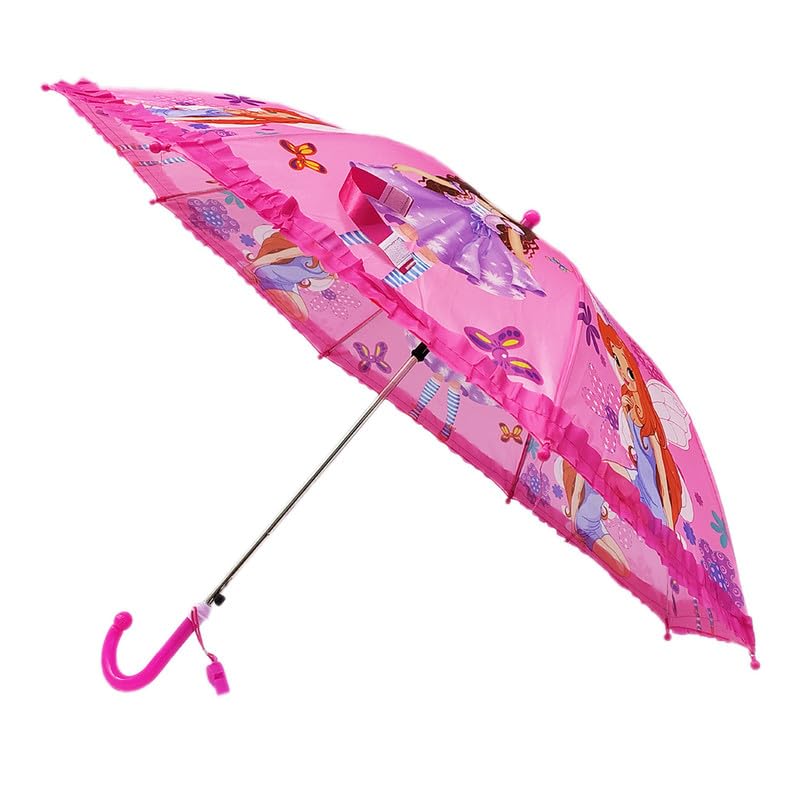 Arun & Sons Barbie kids umbrella for girls Cartoon Print Automatic Open ...