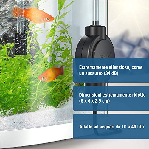 Tetra AirSilent Mini - Aeratore per acquari Silenzioso e Compatto, Set Completo Dotato di Pietra porosa, 10 a 40 Litri - Image 4