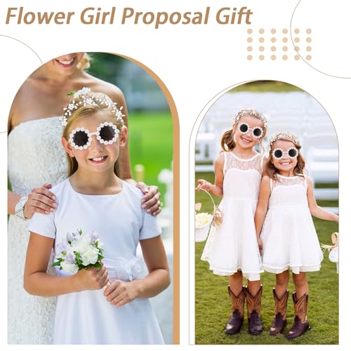Set de 8 accesorios florales para niñas de ANBALA miniatura 5