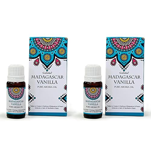 Aromasenses.- 2 unidades Aceite Esencial Vainilla Puro Goloka 10...