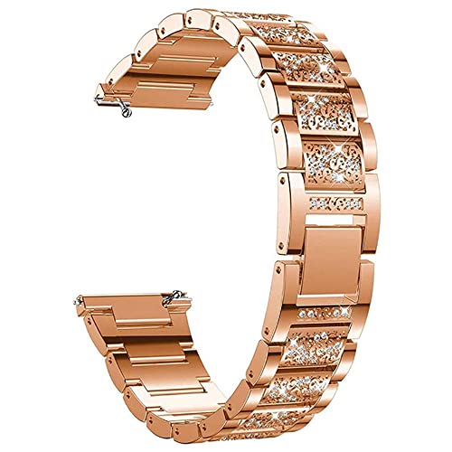 Correa compatible para reloj inteligente Lamshaw Bling metal ajustable miniatura 2