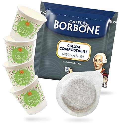 400 Cialde Filtro Carta 44Mm Caffe' Borbone