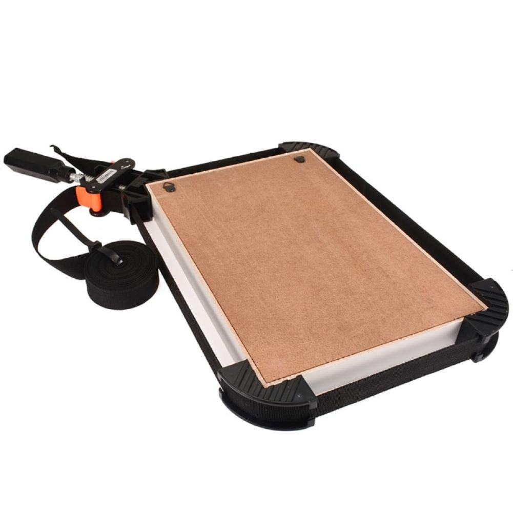 Sangle De Serrage De Bande D'angle Réglable Noir Vise Cadre Photo Porte-outil À Bois