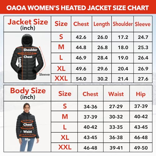 Oaoa Innovation Heated Jackets For Women thumb #4