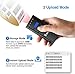Eyoyo Barcode Scanner Portable 1D Wireless Bluetooth Barcode Reader Compatible with Windows Android iOS Systems for Store Supermarket Warehouse Library