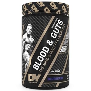 DY Nutrition – Blood and Guts Pre-Workout – 380g (Blueberry)